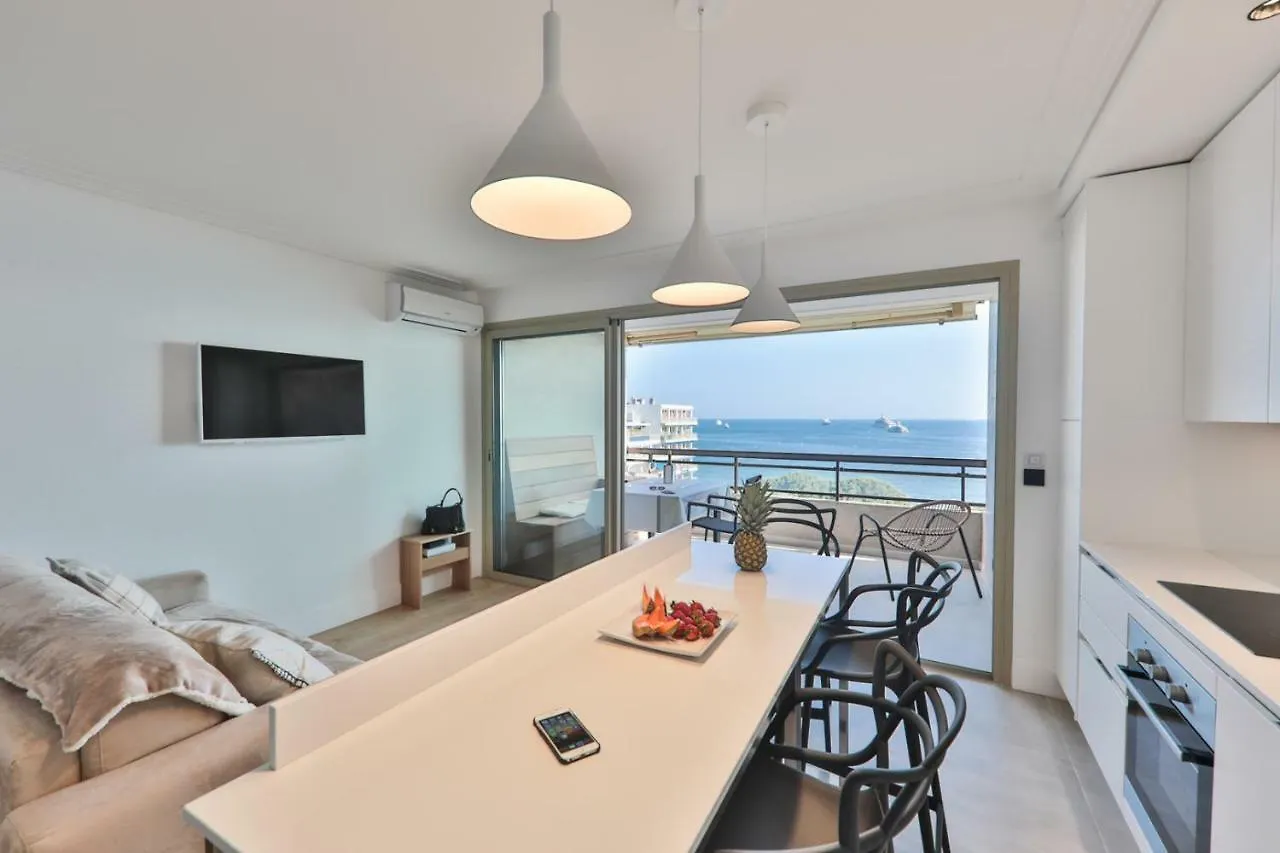 Center Bay Luxueux Appartement Avec Vue Mer 6 Eme Etage Juan-les-Pins Apartment